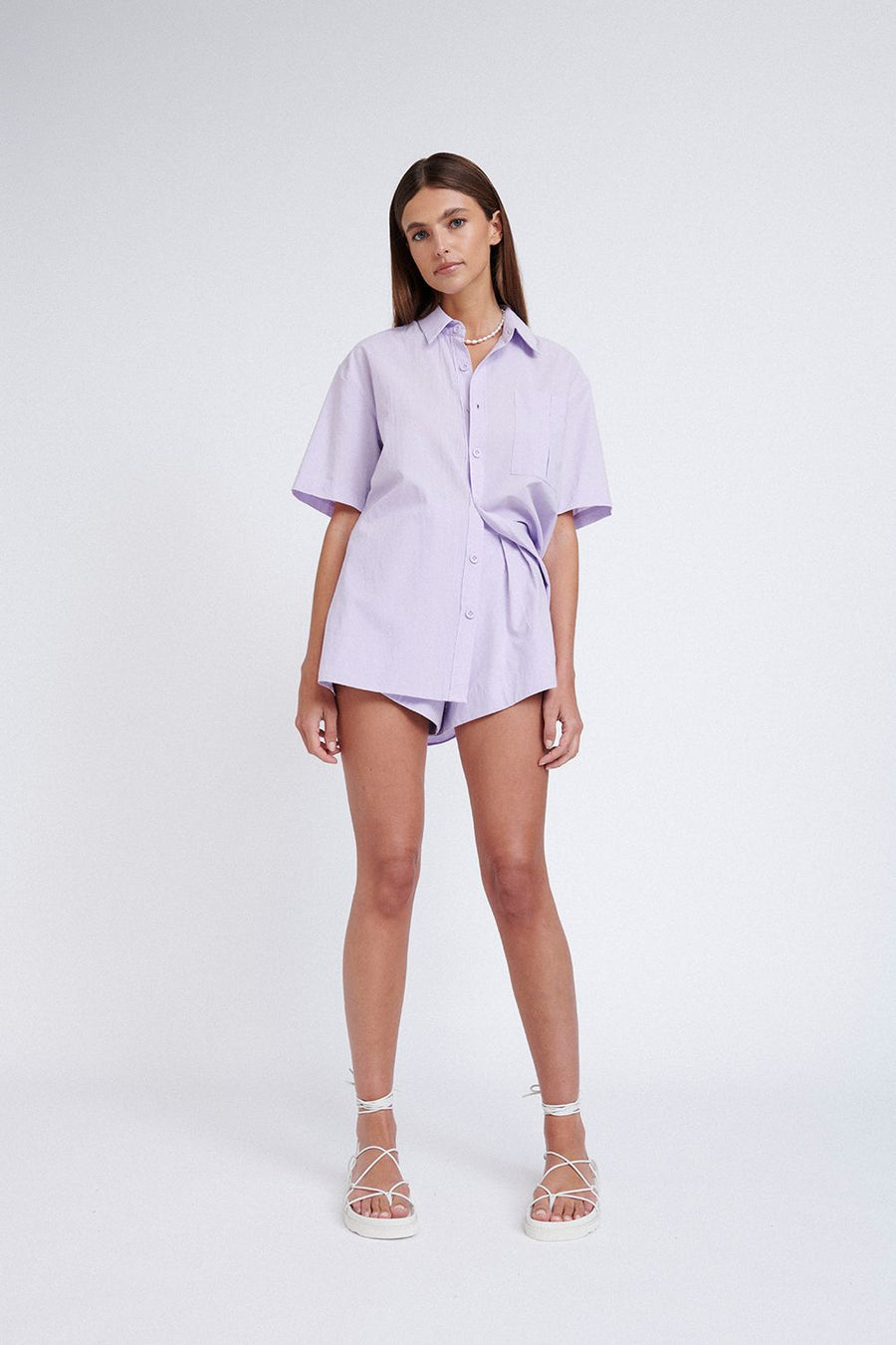 By Johnny. Christo Shirt - Lilac
