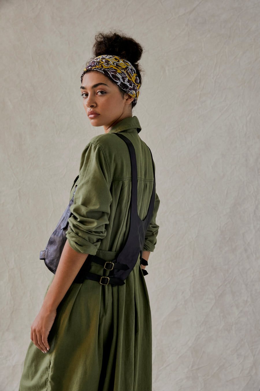 Free People Rae Duster - Washed Olive