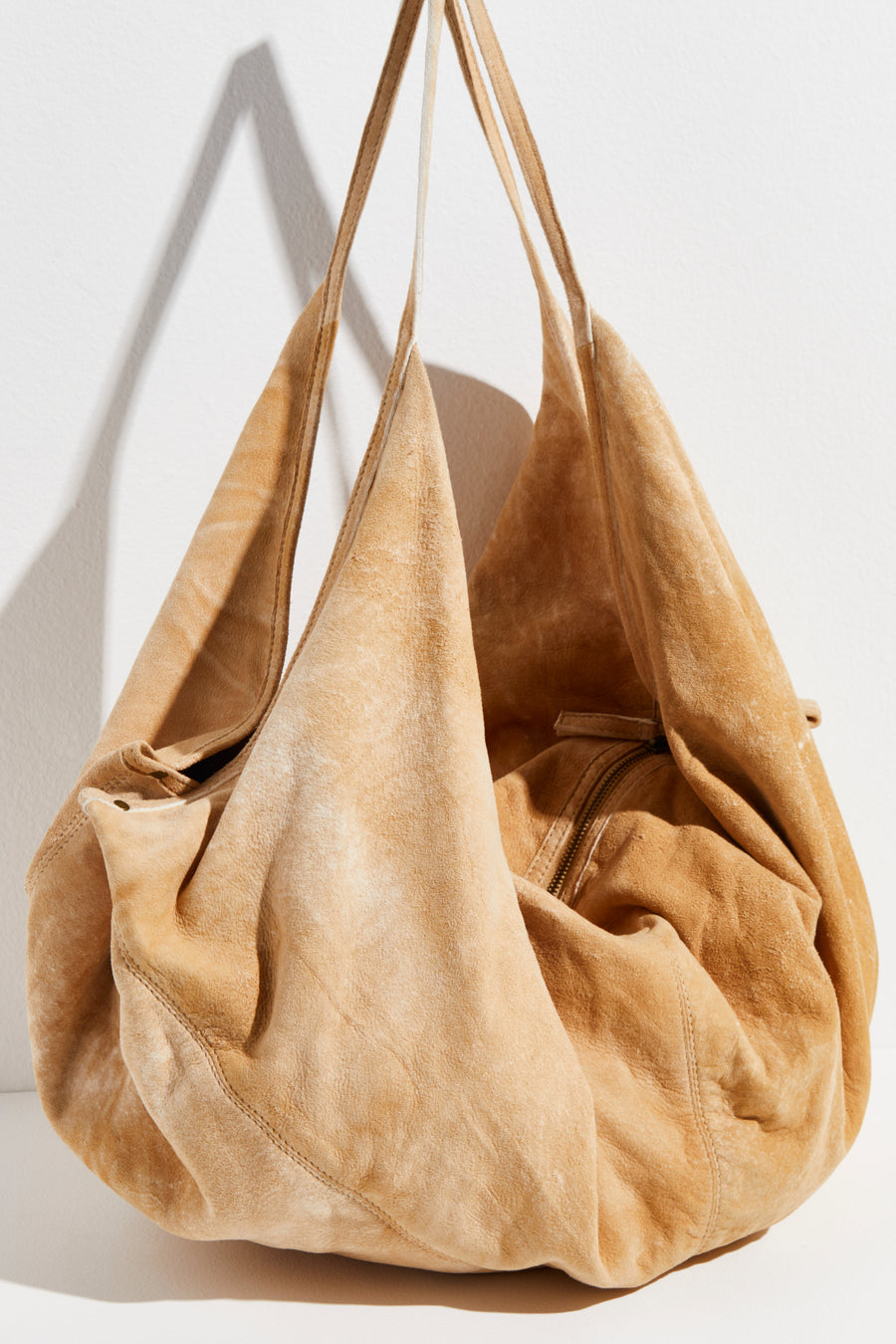 Free People WTF Sun Faded Hobo - Toffee FINAL SALE