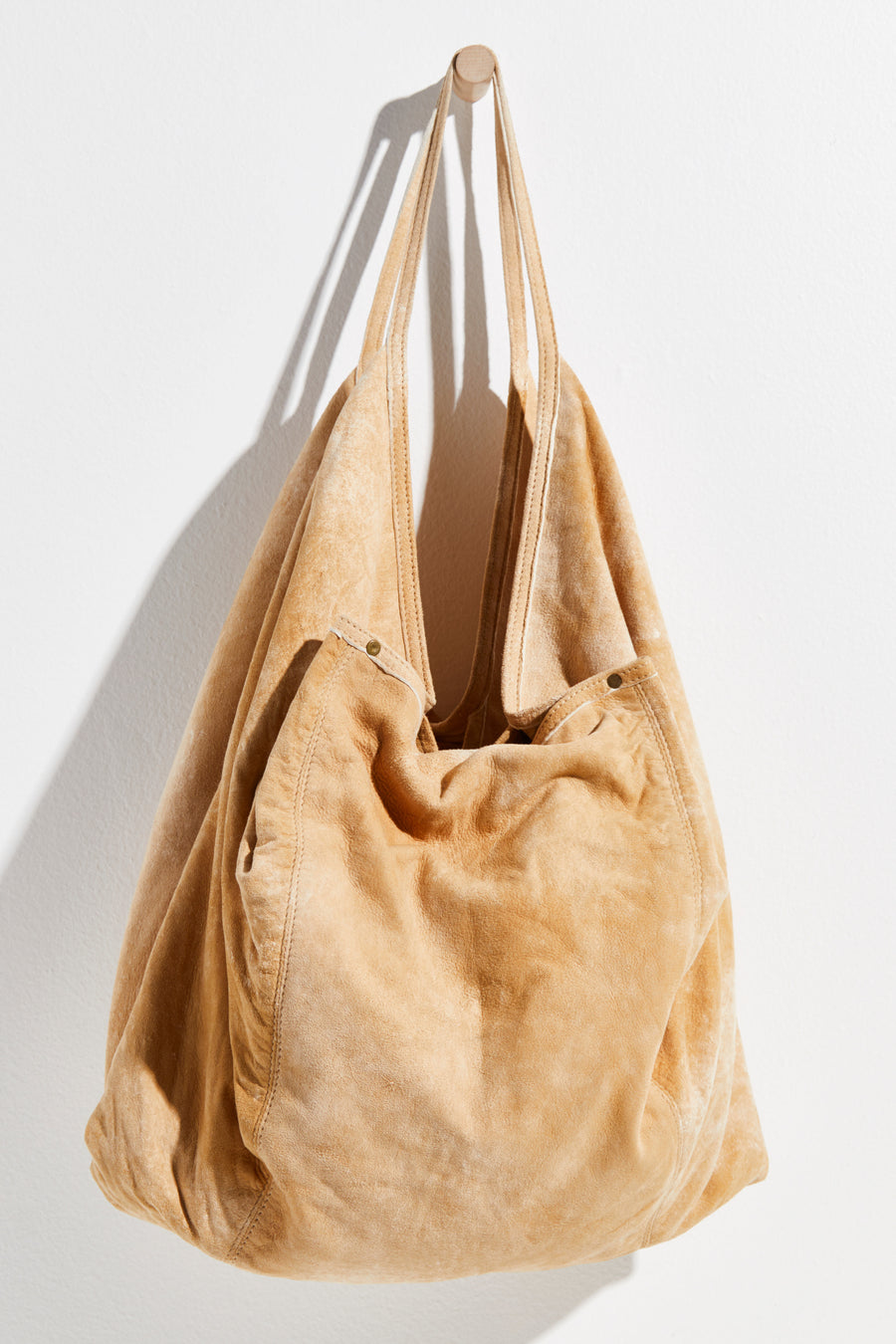Free People WTF Sun Faded Hobo - Toffee FINAL SALE