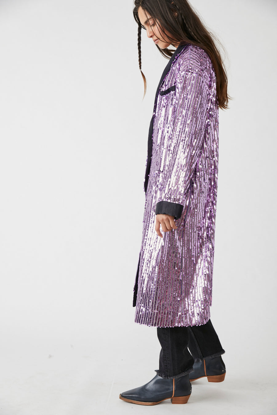 Free People Ella Duster - Orchid Dust Combo