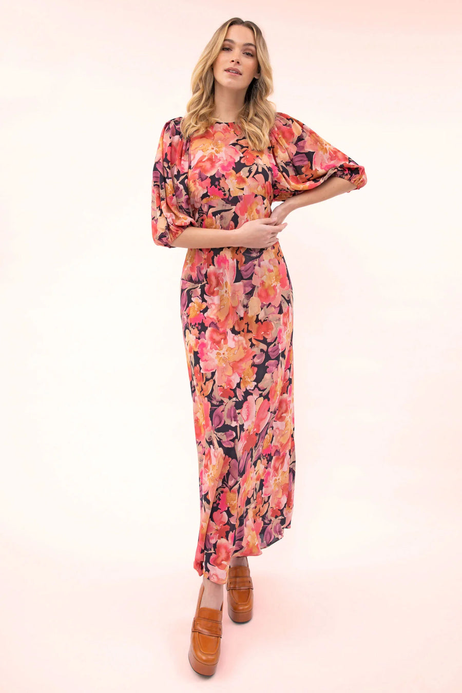 Kachel Ophelia Dress - Valentine