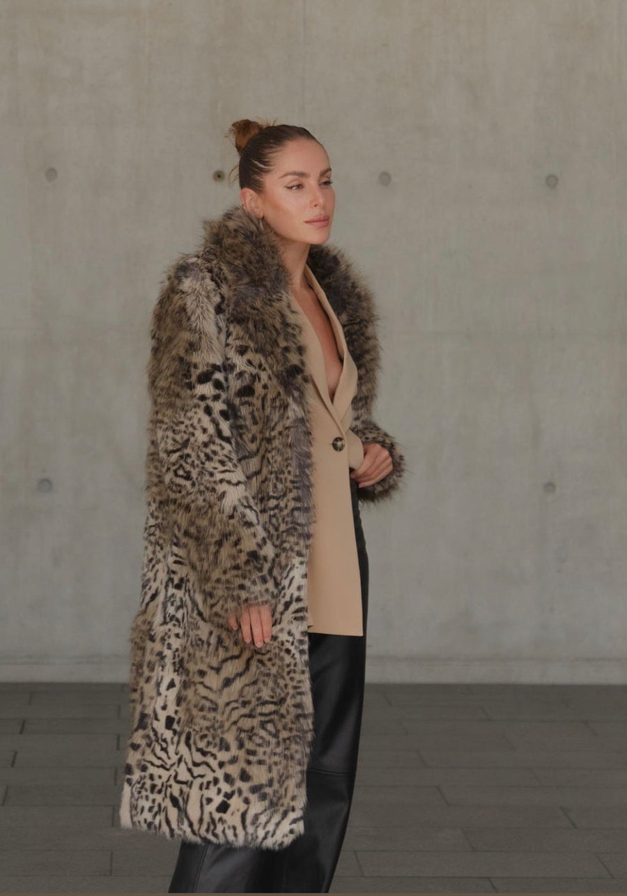 Unreal Fur Keep Coat - FINAL SALE