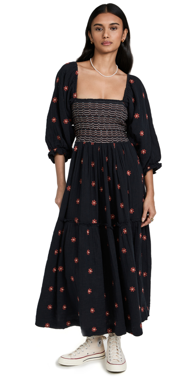 Free People Dahlia Embroidered Maxi Love Spell Free People Dahlia Embroidered Maxi Love Spell