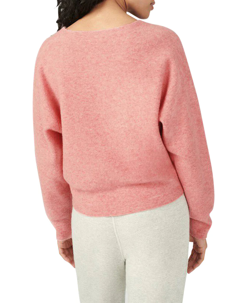 American Vintage NOX18A V Neck Sweater - Tenderness Melange - FINAL SALE