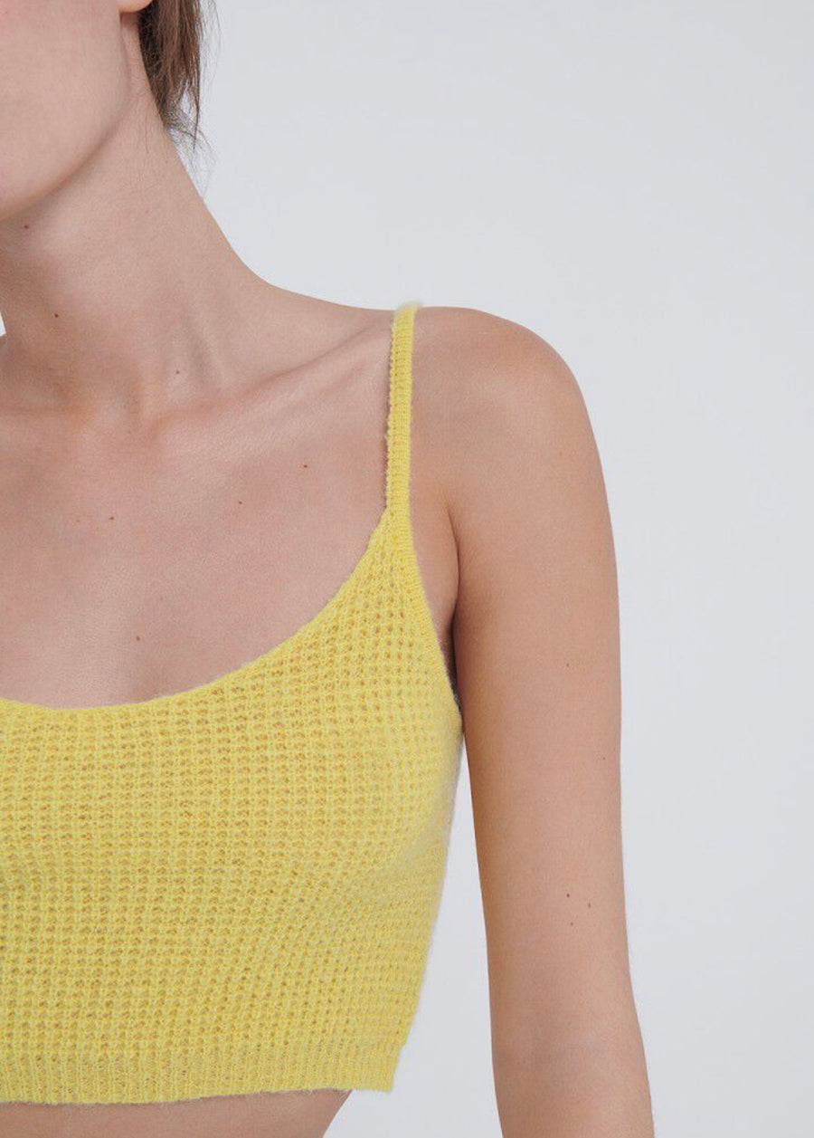 American Vintage AV OMO01A TANK TOP - BLONDE FINAL SALE