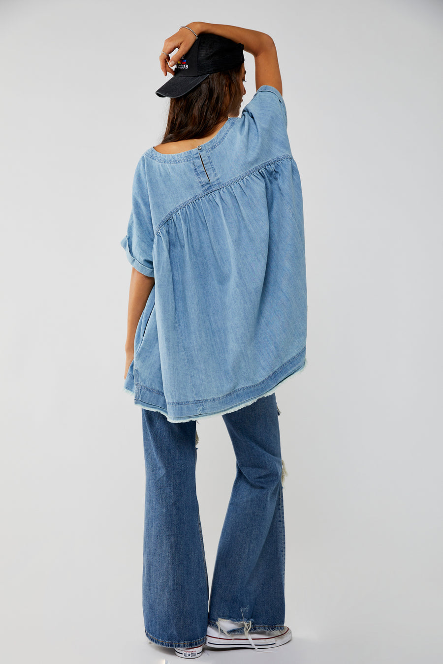 Free People Moon City Denim - Vintage Indigo