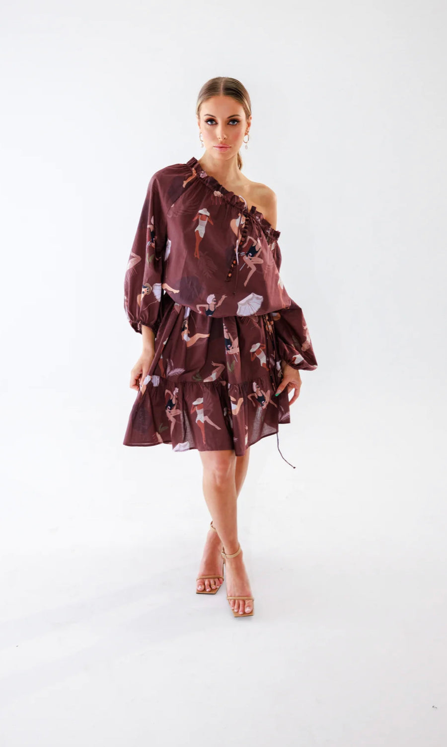 Ralf Studios Pebbly Dress Sunbaked Dusk FINAL SALE