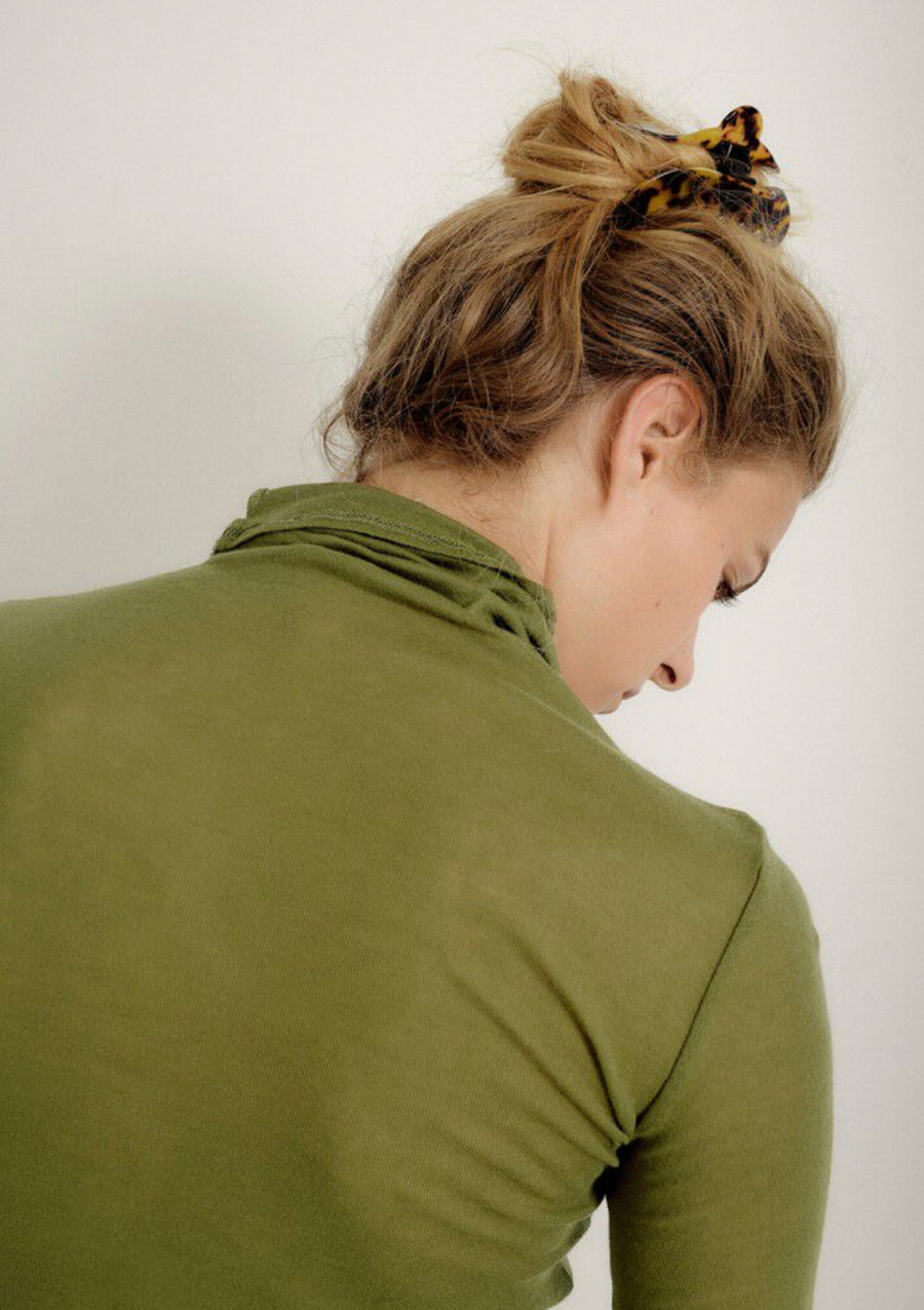 American Vintage Massachusetts Turtleneck - Vintage Olive