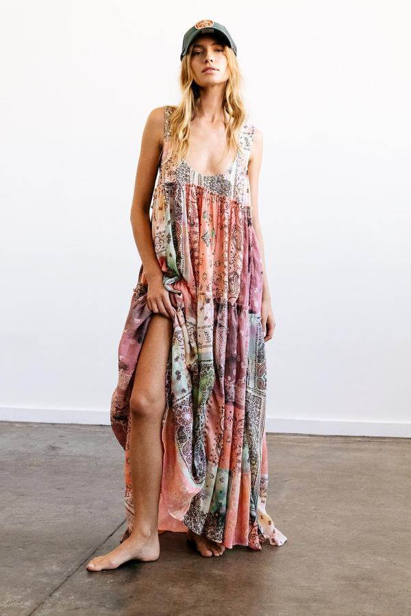 Free People Bandana Rama Maxi Dress FINAL SALE