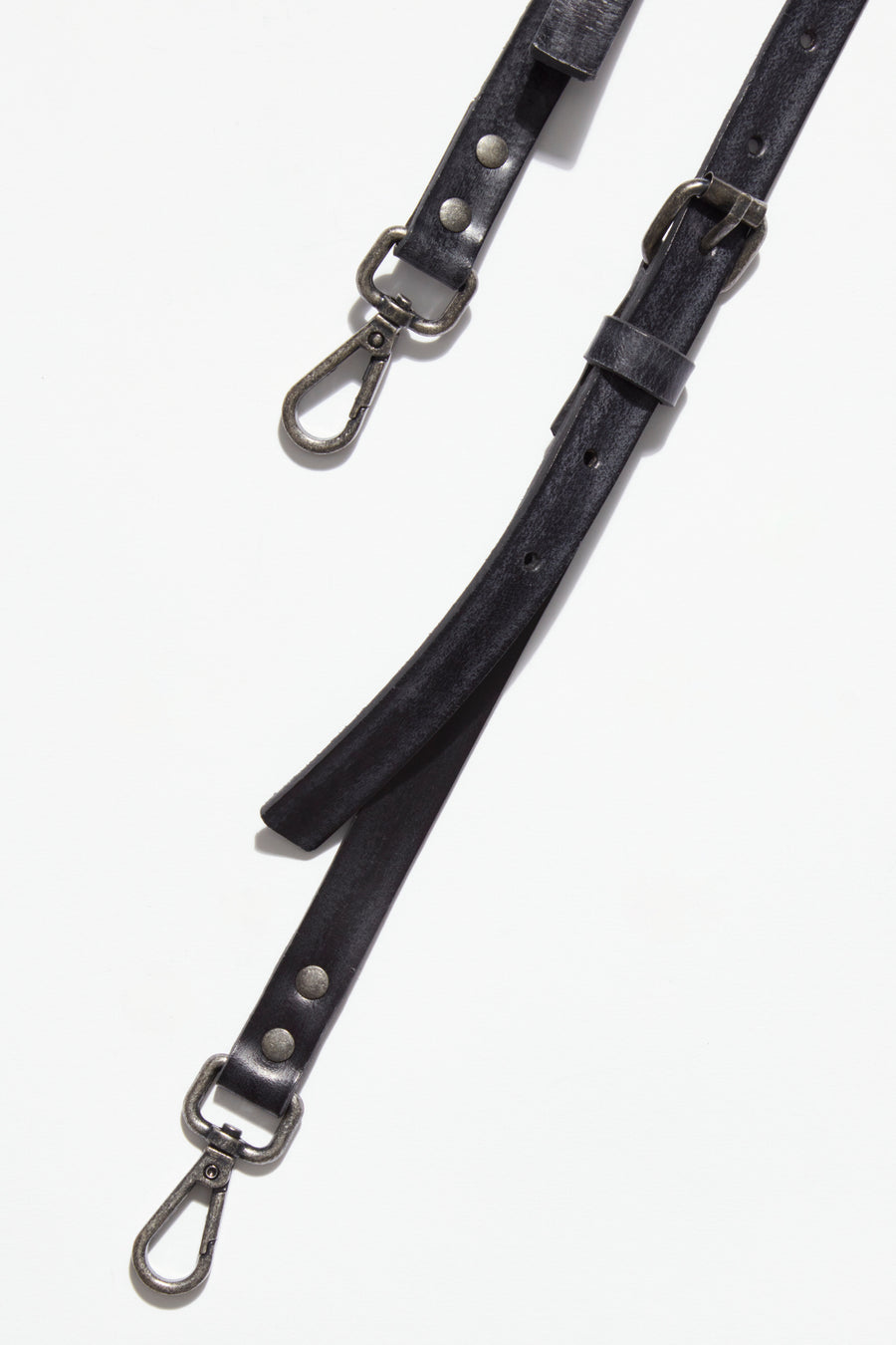 Free People Hold Me Up Suspenders - Black