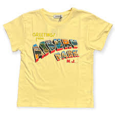 Daydreamer Bruce Springsteen Asbury Park Tour Tee - Yellow Fizz