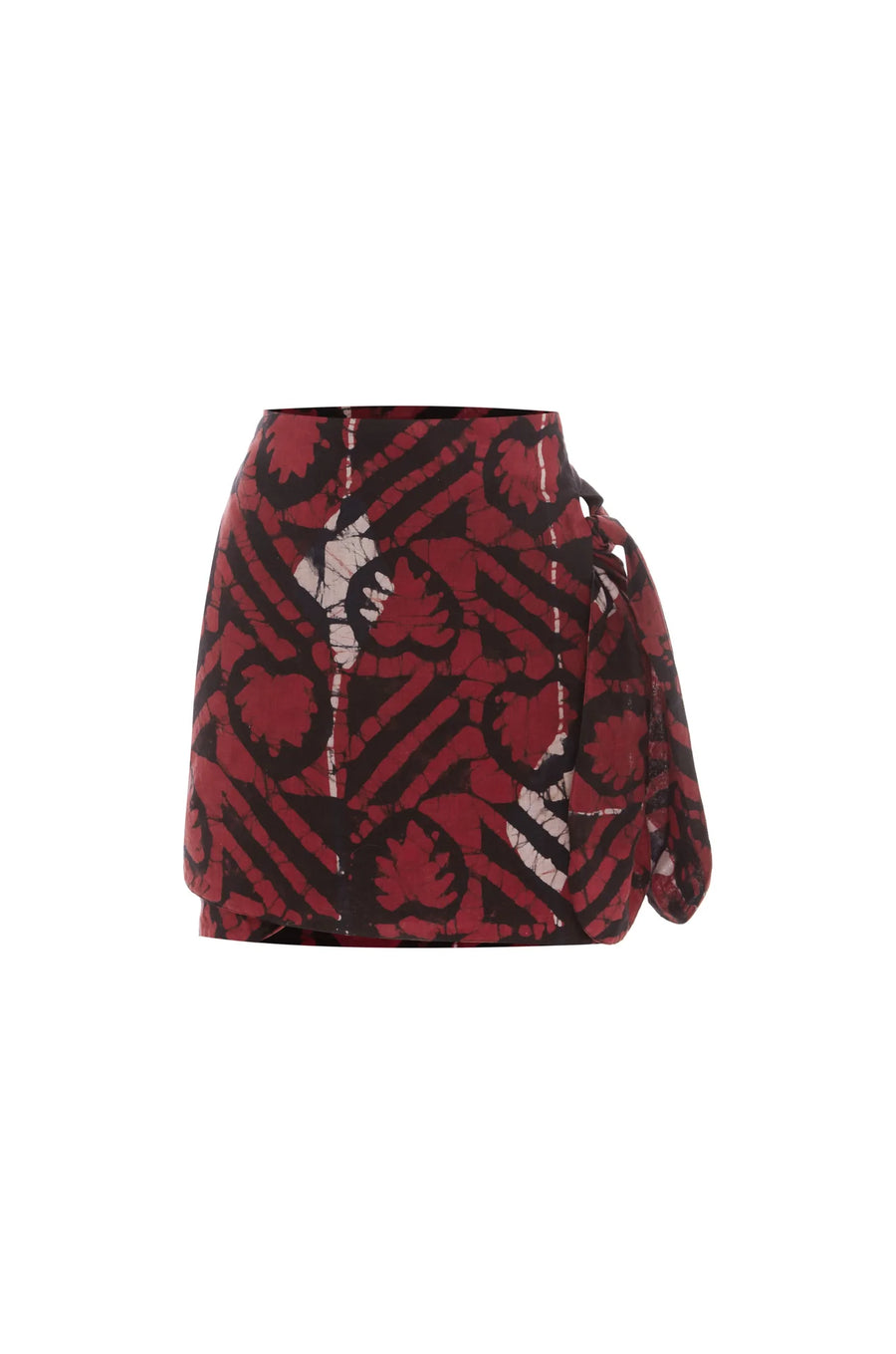 Kinga Csilla San Onofre Wrap Skirt - Red Multi