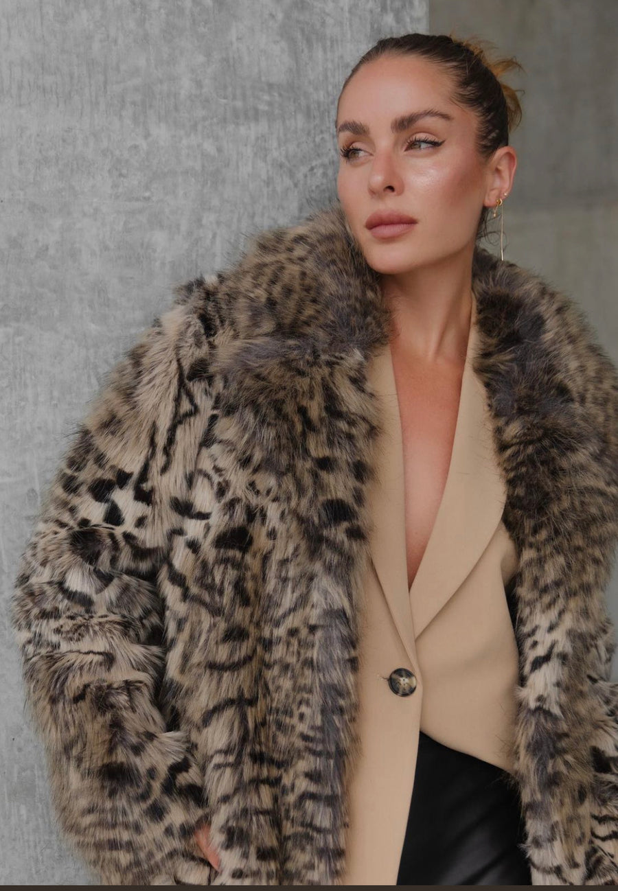 Unreal Fur Keep Coat - FINAL SALE