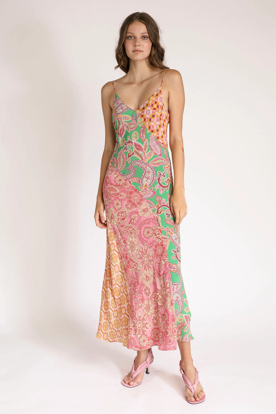 Kachel Stefani Dress - Multi FINAL SALE