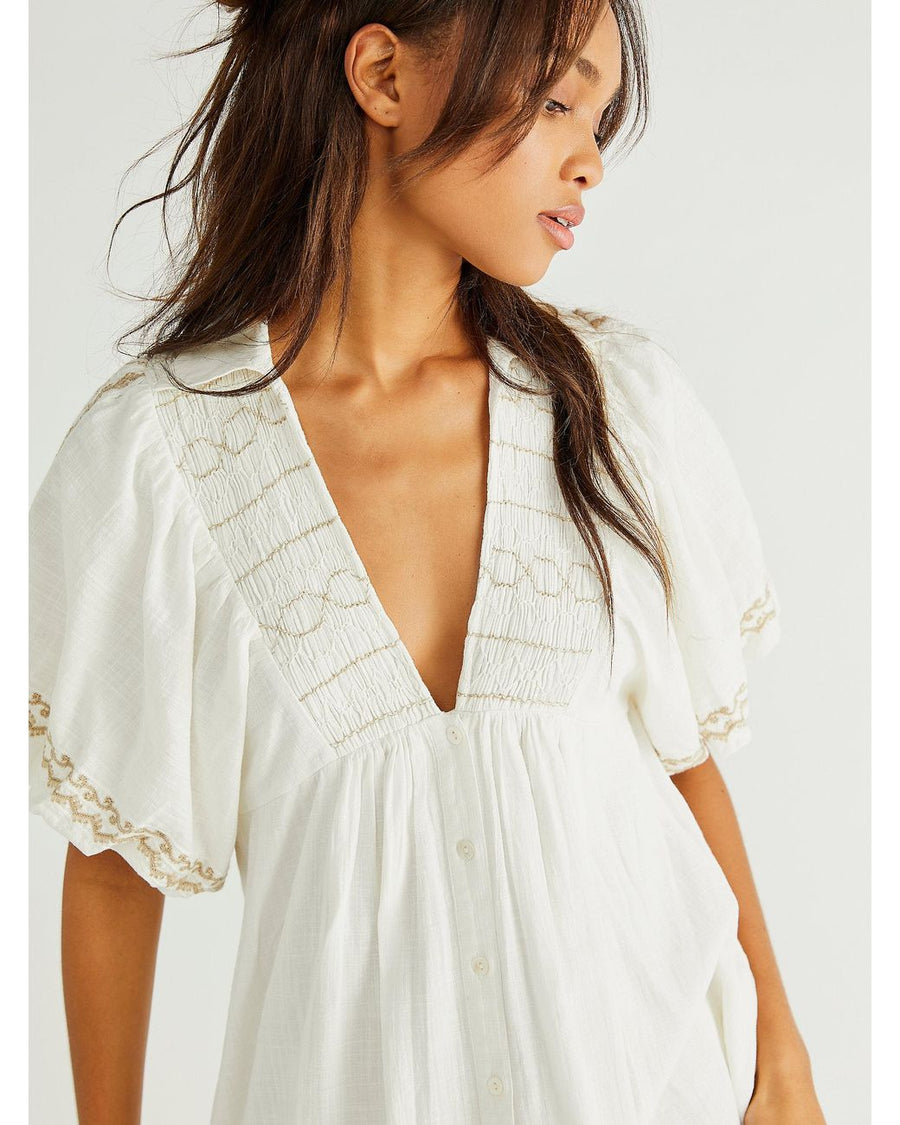 Free People Samantha Shirtdress FINAL SALE