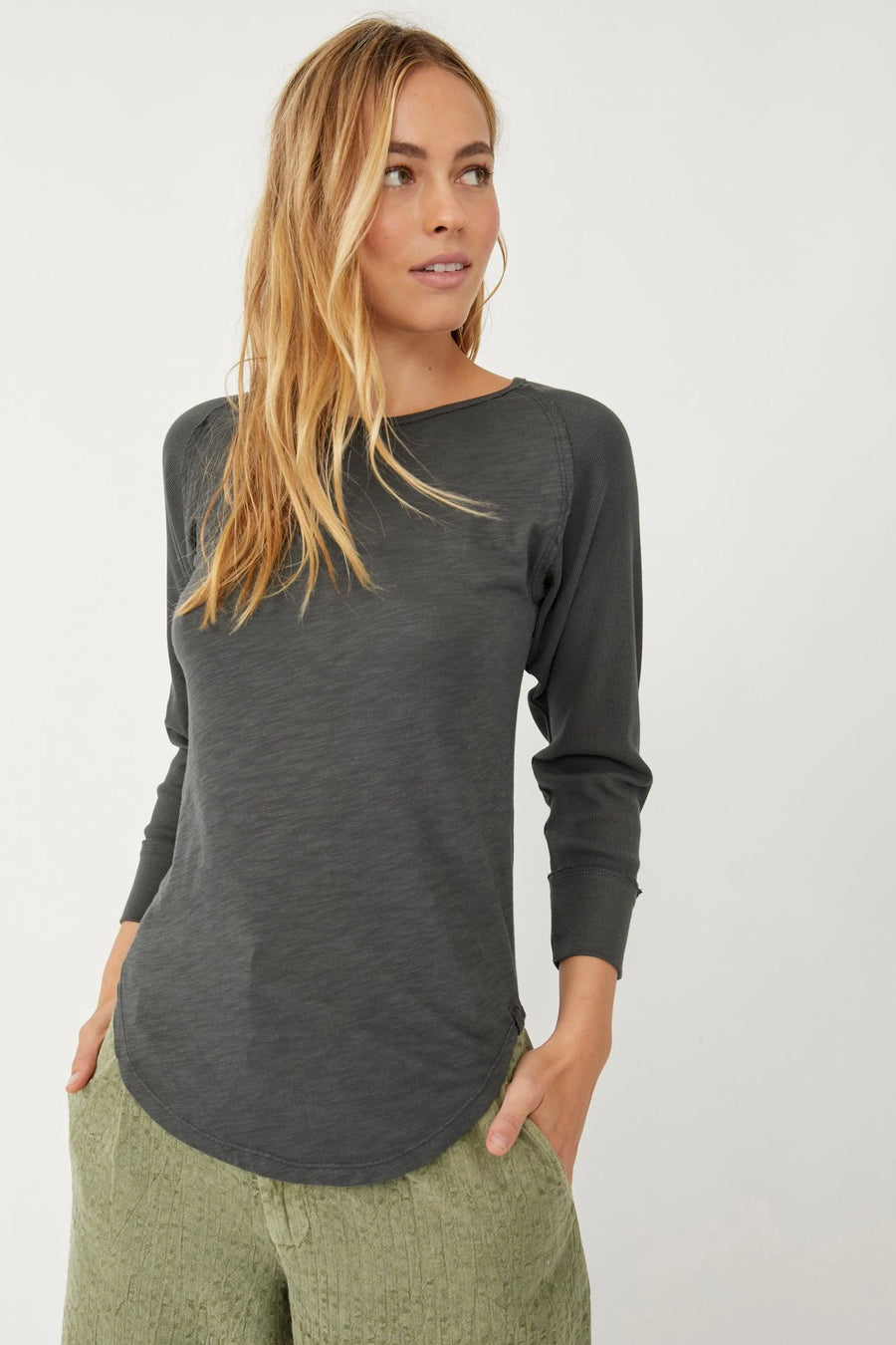 Free People Batter Up Tee