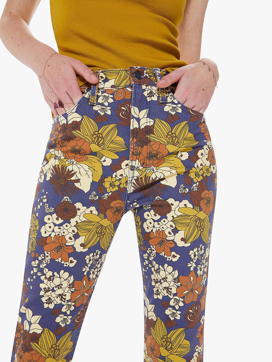 Mother High Waisted Rider Ankle - Buncha Blooms