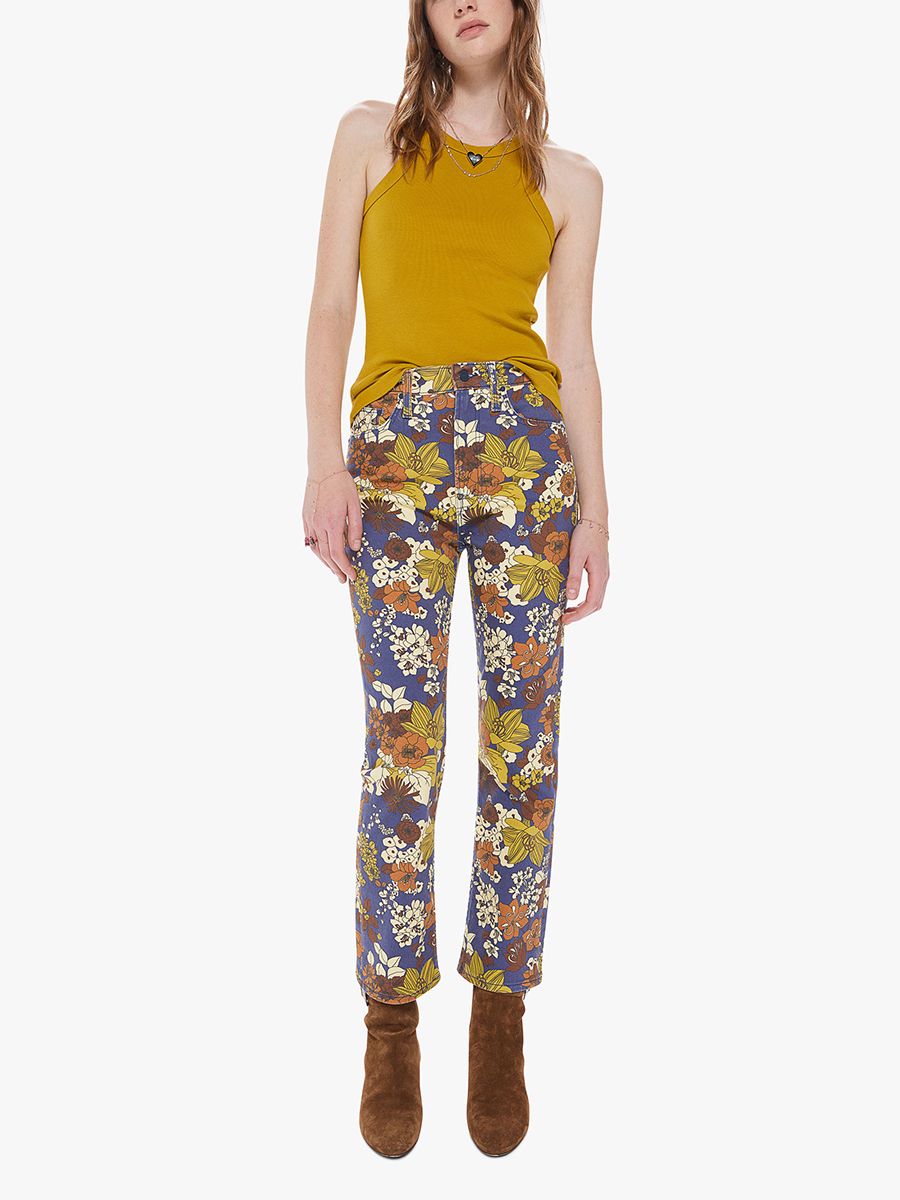 Mother High Waisted Rider Ankle - Buncha Blooms