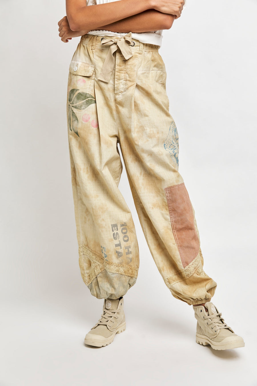 Free People Long Time Gone Balloon Pant Trail Combo - FINAL SALE