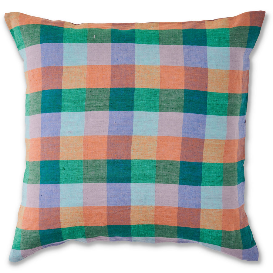 Kip&Co Skyline Tartan Linen Euro - One Size